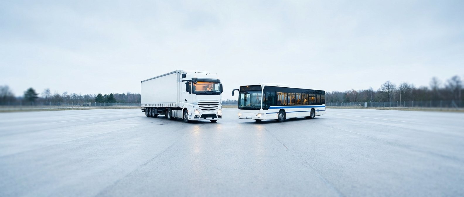 Lkw und Bus: Klassen C, CE und D